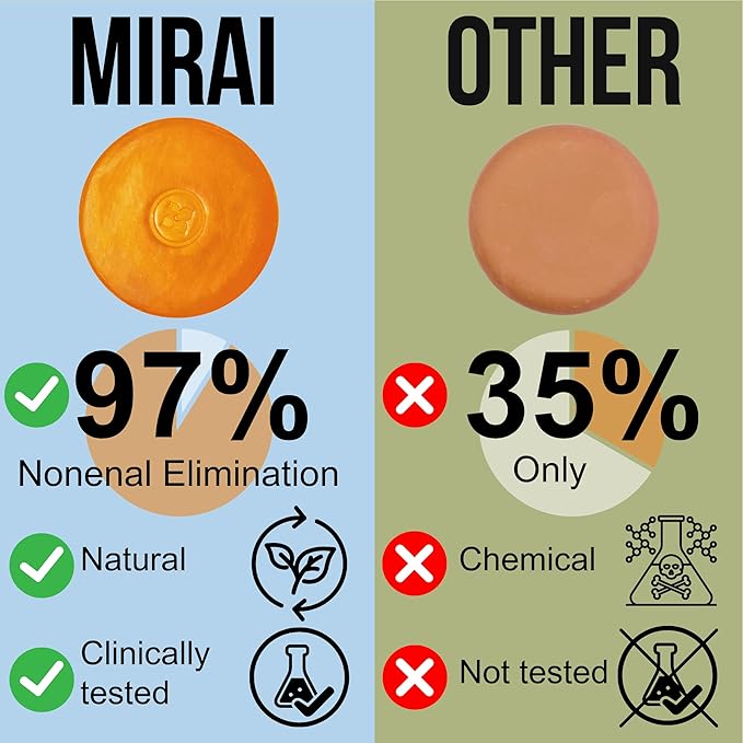 MIRAI Clinical Persimmon Soap Bar - Image 3