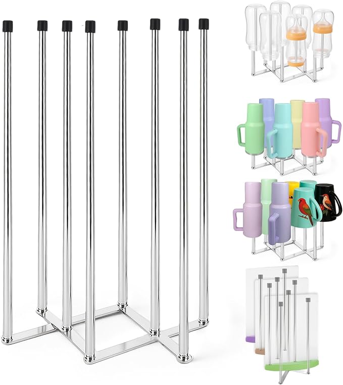 Palksky Foldable Bottle Drying Rack by Palksky