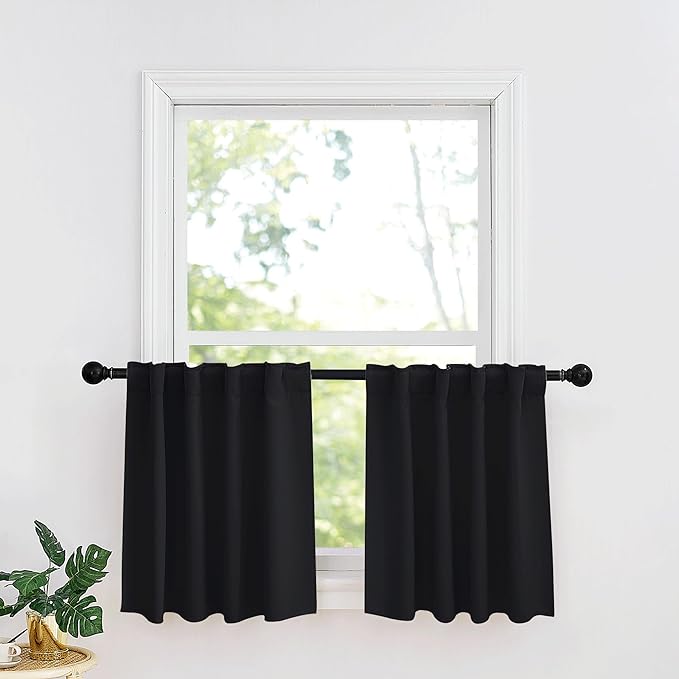 RYB HOME Small Window Curtains by RYBHOME
