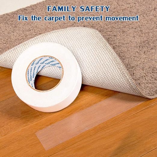 Heavy Duty Carpet Tape Double Sided 3 in x 20YD Rug Tape - Image 5