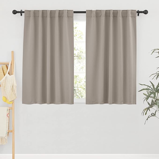 RYB HOME Blackout Curtains for Bathroom by RYBHOME