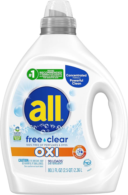 all Liquid Laundry Detergent, Free Clear by all%C2%AELaundry