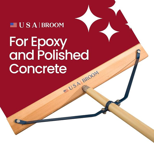 36" Soft/Fine Sweep Indoor Push Broom - Image 2