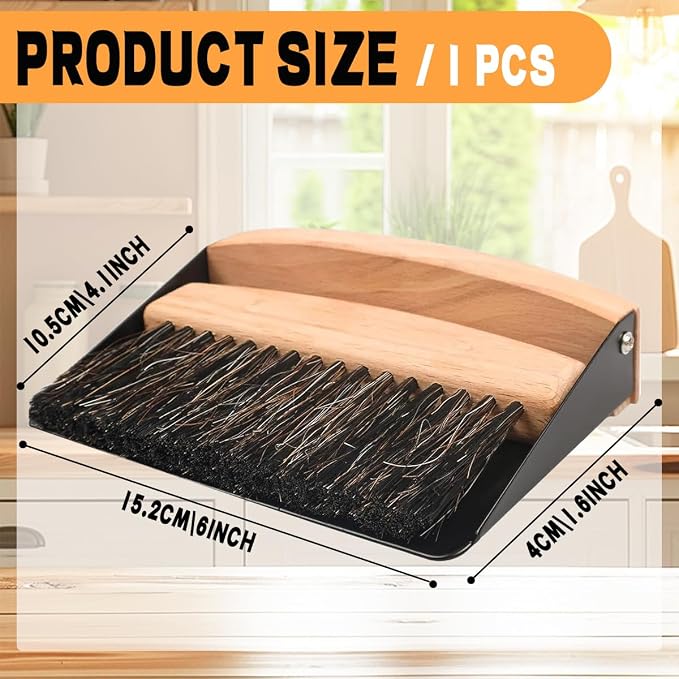 Mini Broom and Dustpan Set, Small Broom and Dustpan Set - Image 2