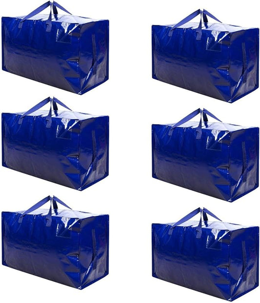 VENO 6 Pack Moving and Storage Bags, Heavy Duty, Alternative to Moving Boxes by Veno