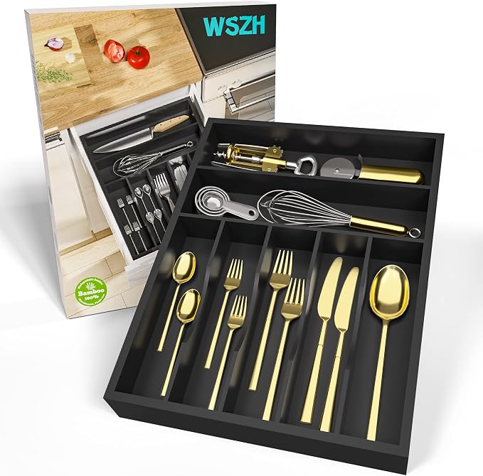 Utensil Organizer Silverware Drawer Organizer - Image 7