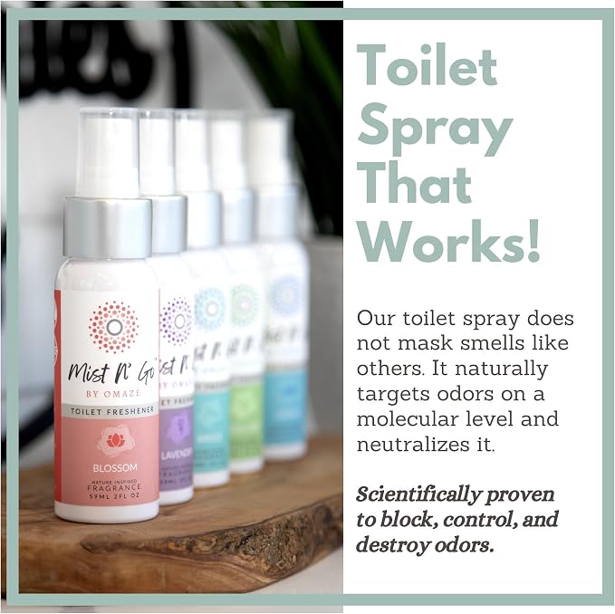 Mist N’ Go by Omaze Travel Bathroom Spray - Image 3