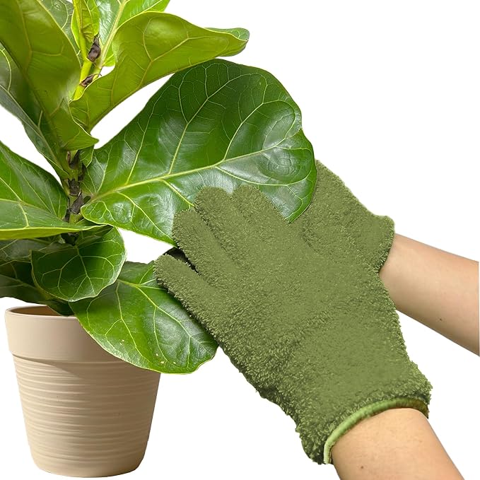 Microfiber Gloves For Plant Dusting by HejVulkan