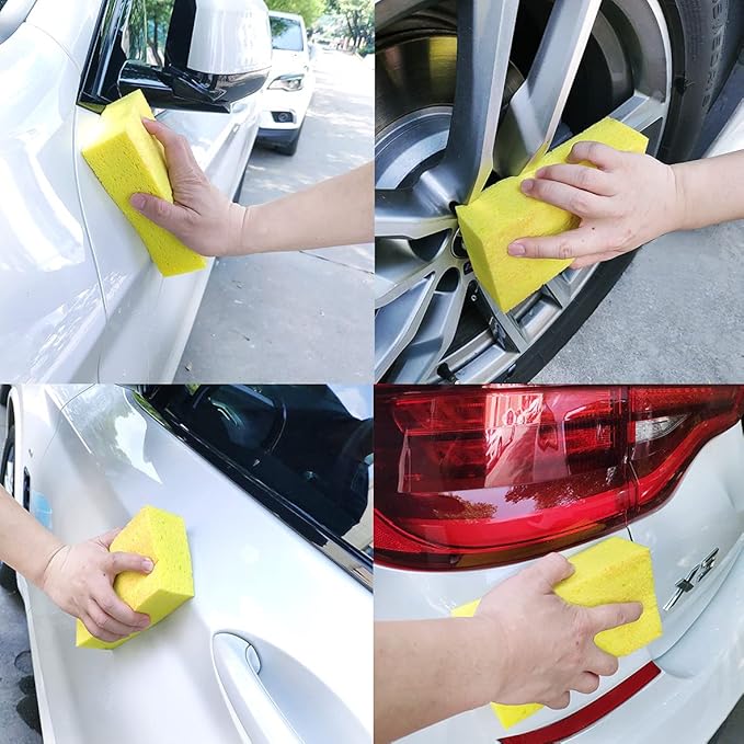 Large Natural Cellulose Cleaning Sponges – Biodegradable, Car & Home - Image 8