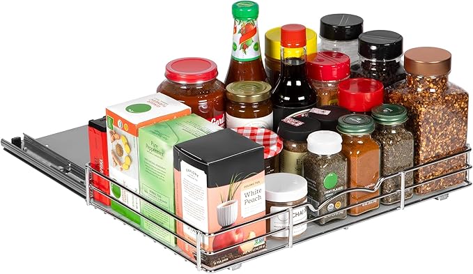 Pull Out Cabinet Organizer for Spices, Cans by HOLDN%E2%80%99STORAGE