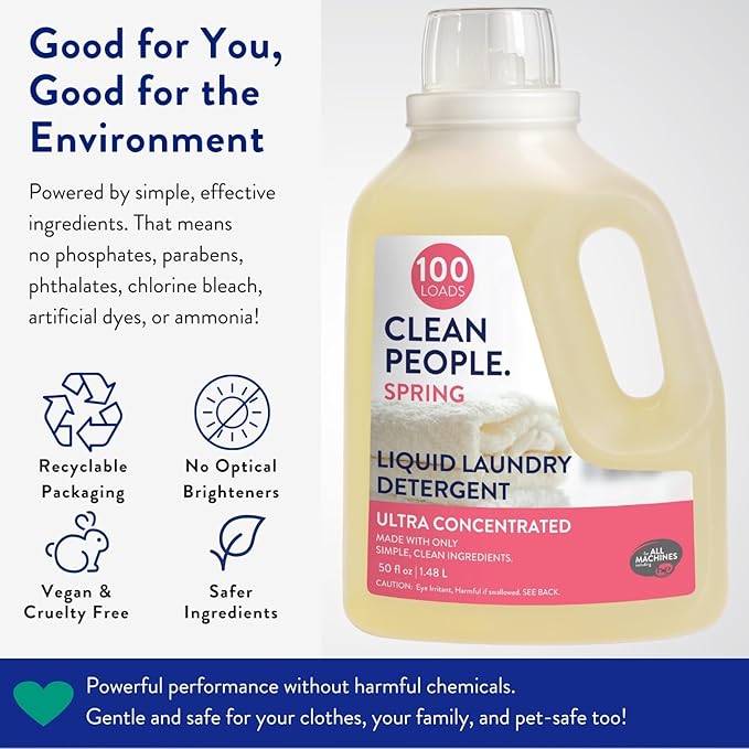The Clean People Liquid Laundry Detergent - Image 3