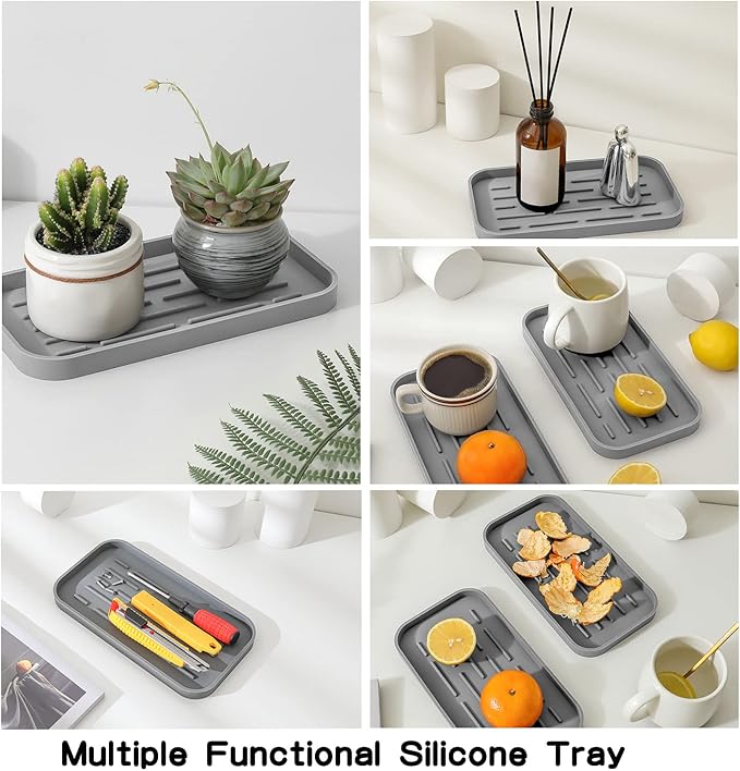 Silicone Kitchen Sink Organizer Tray - Image 5