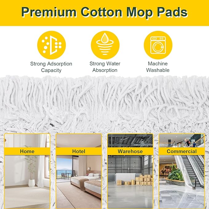 36" Commercial Dust Mops for Floor Cleaning - Image 4