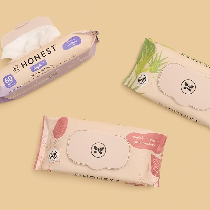 The Honest Company Nourish and Cleanse Naturally Scented Wipes Cleansing - Image 8