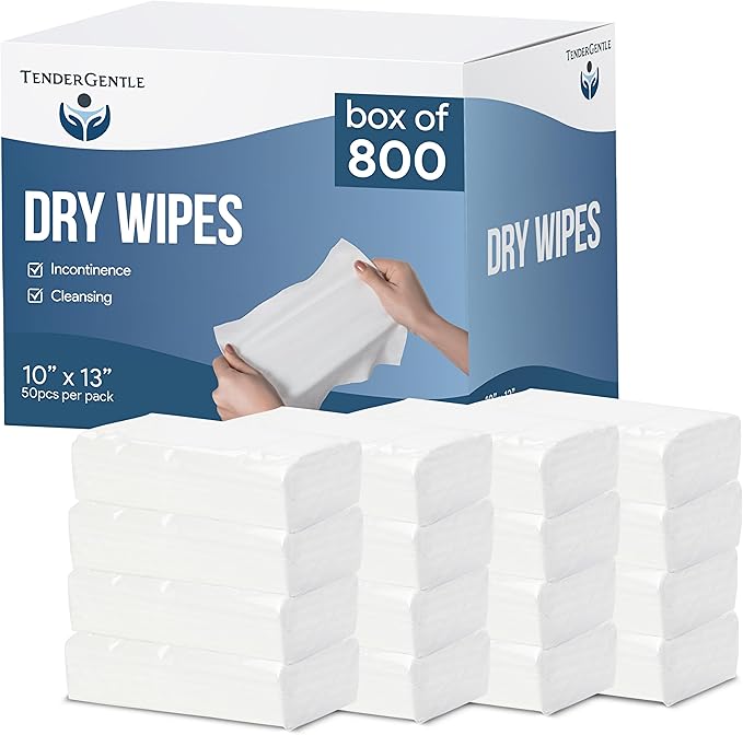 Dry Wipes for Adults by TenderGentle