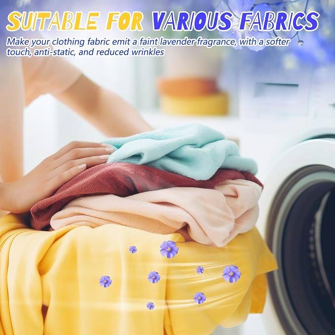 600 Count Flax Scent Dryer Sheets Fabric Softener Fresh Scent Dryer Sheets Bulk - Image 6
