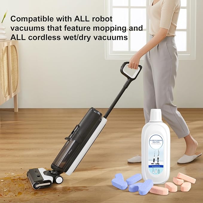 10 Bottles Compatible with Tineco Cleaning Solution Pet 500ml Per Bottle - Image 8