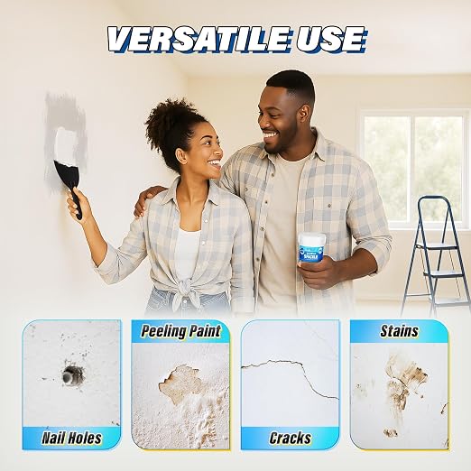 DIYSELF 16 Pieces Drywall Repair Kit Spackle Wall Repair Drywall Patch Kit Wall - Image 3