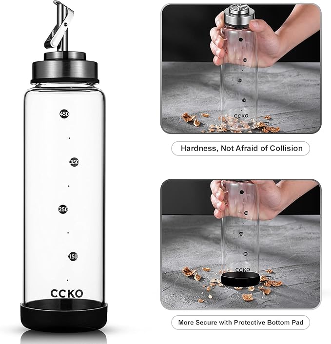Glass Olive Oil Dispenser Bottle - Image 4