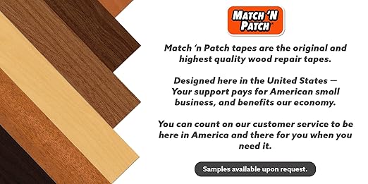 MATCH 'N PATCH Realistic Wood Grain Repair Tape - Image 5