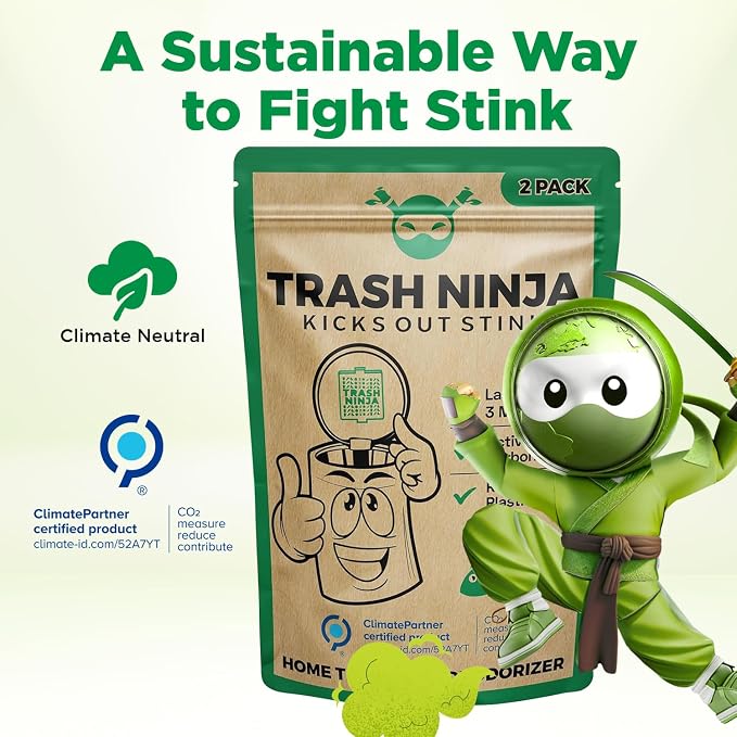 Trash Ninja Trash Can Deodorizer and Odor Eliminator - Image 5