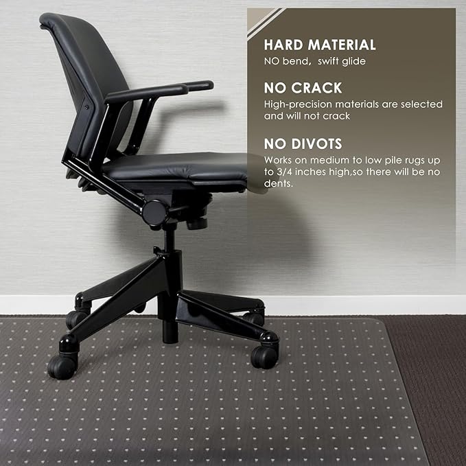 Azadx Heavy Duty Office Chair Mat - Image 5