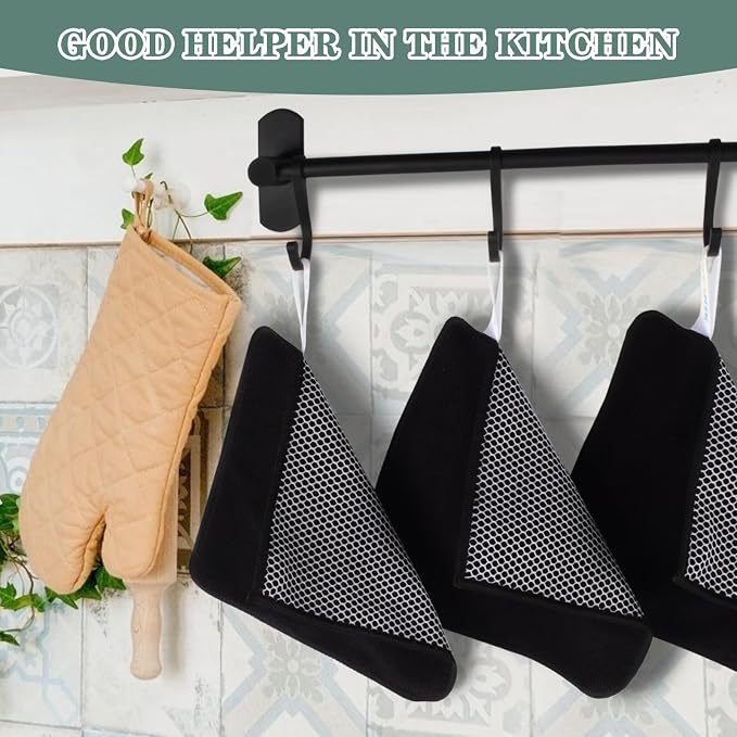 SINLAND Microfiber Dish Cloth for Washing Dishes Dish Washing Rags Best Kitchen - Image 6