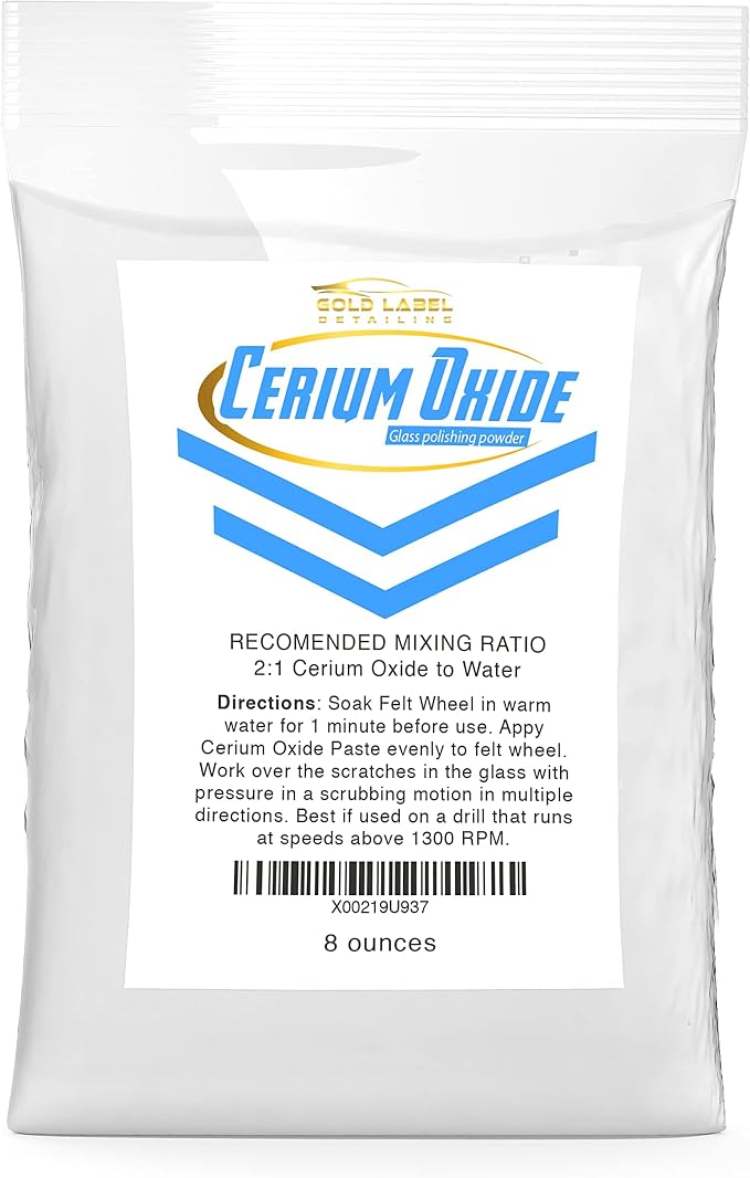 Optical Grade Cerium Oxide 8oz Glass Repair Powder | Glass Window and - Image 7