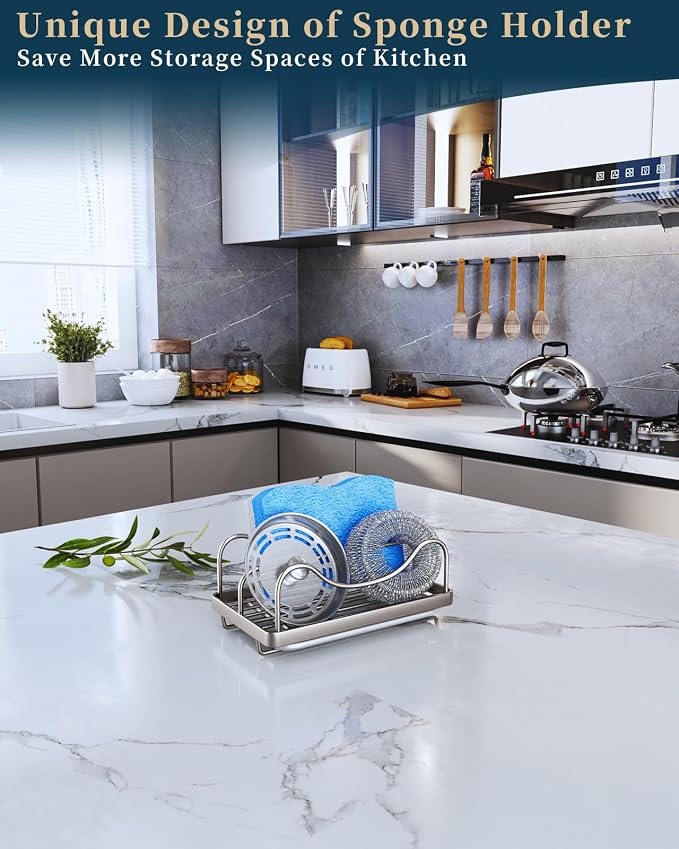 Consumest Sponge Holder for Kitchen Sink - Image 2