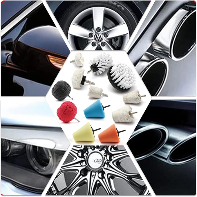 Polishing Pad Buffing Wheel Kit 12 Pack, Polishing Ball - Image 6