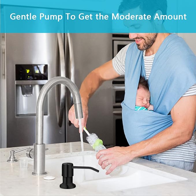 Soap Dispenser for Kitchen Sink, Kichen Sink Soap Dispenser, Under Sink Soap - Image 7