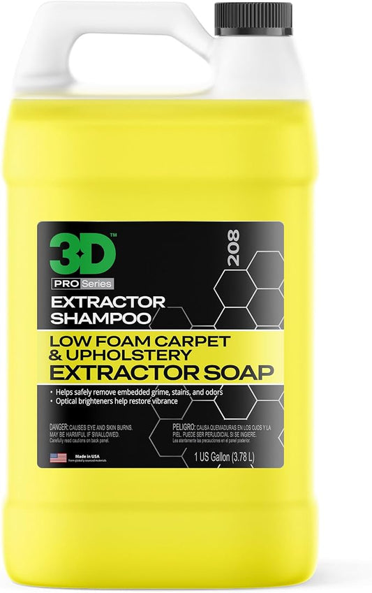 3D Extractor Carpet Cleaner Shampoo by 3DCarCare