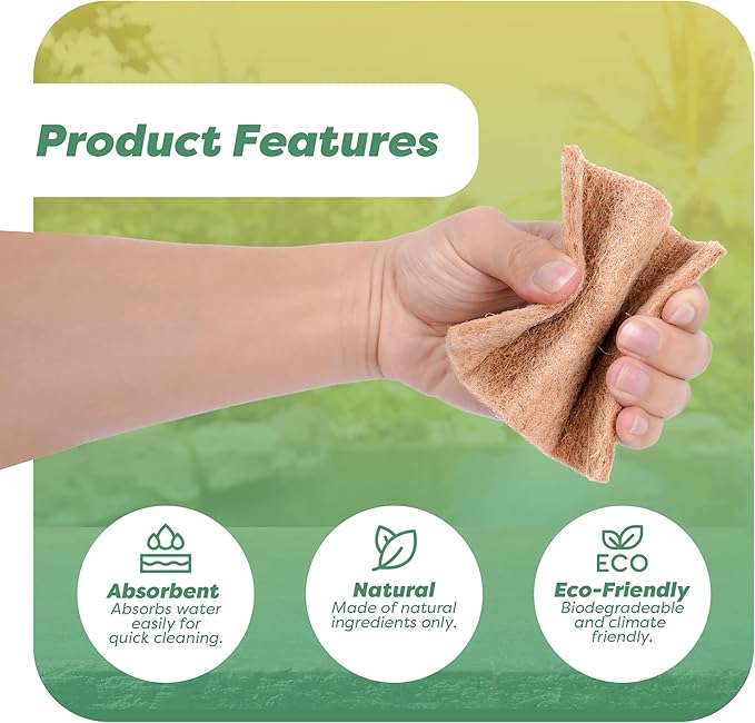 SCRUBIT 24 Natural Scouring Pads - Image 4