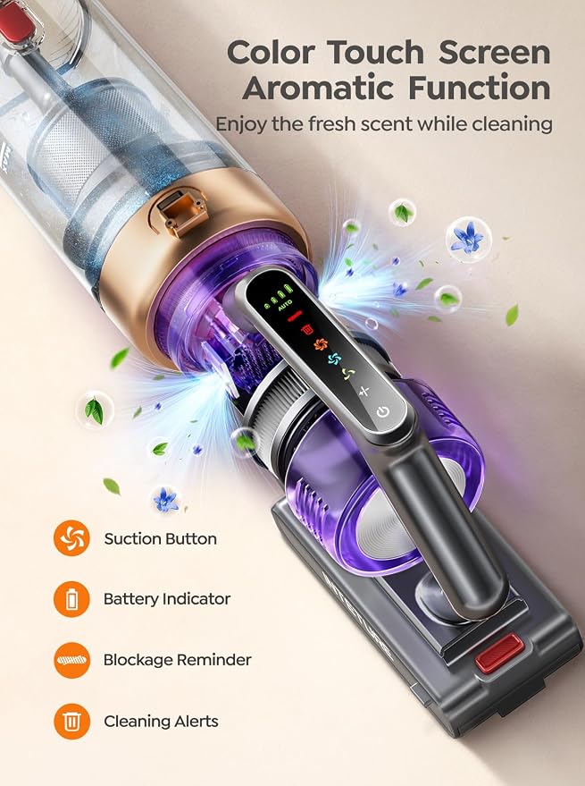 Cordless Vacuum Cleaner, 600W 50KPA 65 Mins Vacuum Cleaners - Image 6