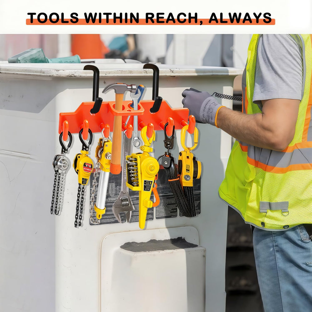 Lineman Tool Board, Bucket Truck Hook Organizer, Bucket Truck Accessories for...