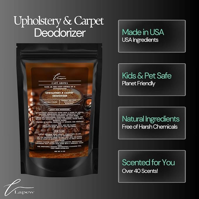 Café Aroma Carpet Freshener Powder: Powerful Odor Eliminator - Image 6
