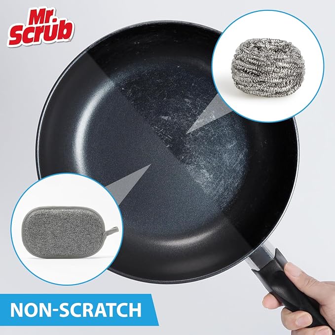 All-Purpose Sponges Kitchen, Non Scratch Dish Sponge - Image 3