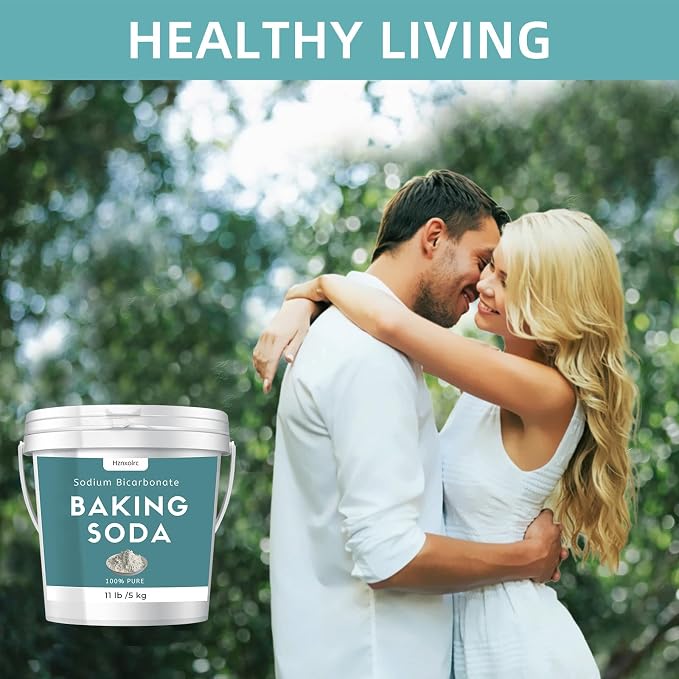 1.1Gallon Baking Soda Powder Bulk, Premium Sodium Bicarbonate Powder, 100% Pure - Image 4