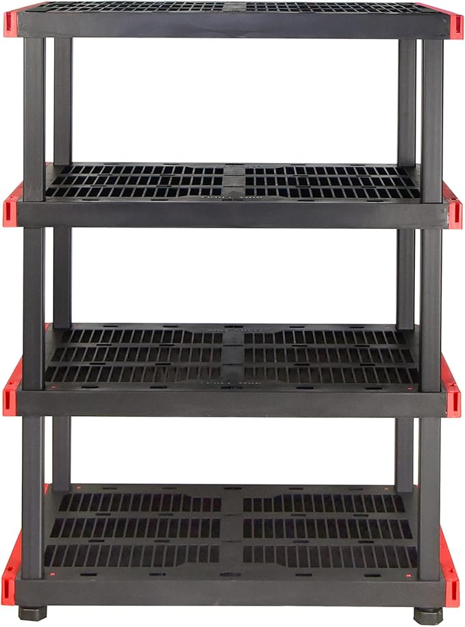 CX Craftsman, 4-Tier Highly Durable Storage Rack, 200lbs/shelf, Interlocking - Image 4