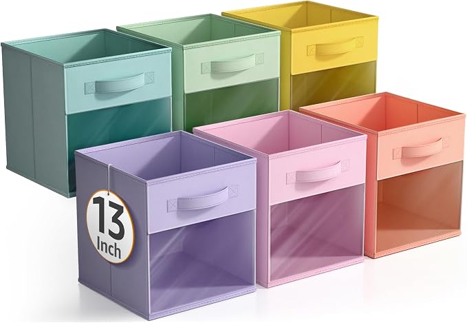 Sorbus 13 Inch Storage Bins - Image 8