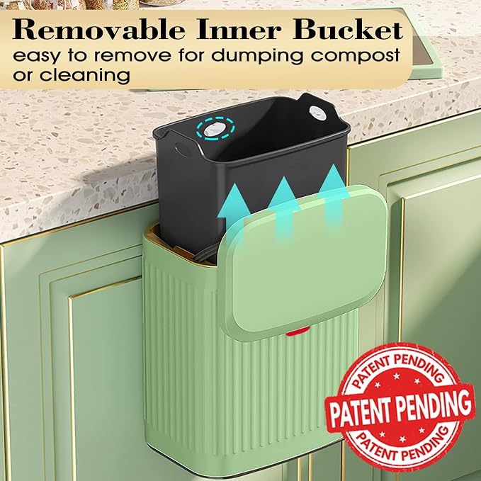 GloDeals Kitchen Trash Can - Image 4