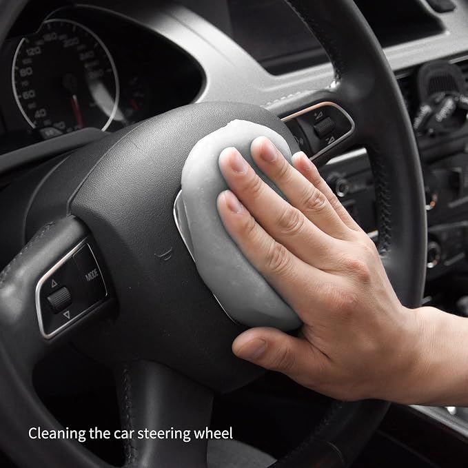 CLICK CLEAN Cleaning Gel for Car, 7oz Car Detailing Tools, Cleaning Putty Gel - Image 4