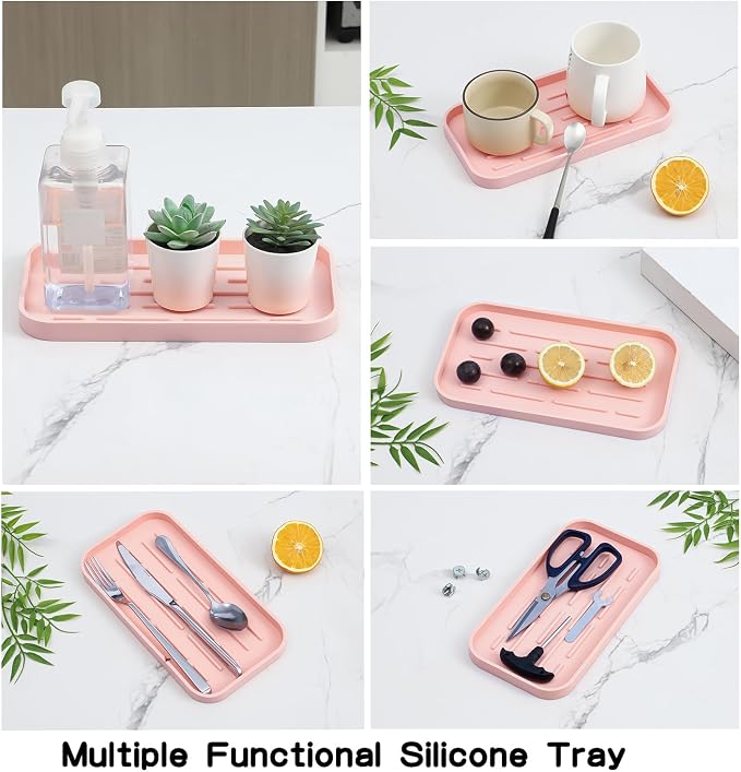 Silicone Kitchen Sink Organizer Tray - Image 5