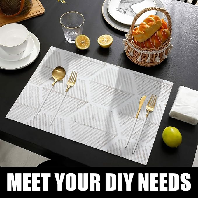 Shelf Liners for Kitchen Cabinets, 16IN x 10FT Non Adhesive and Strong Non-Slip - Image 9