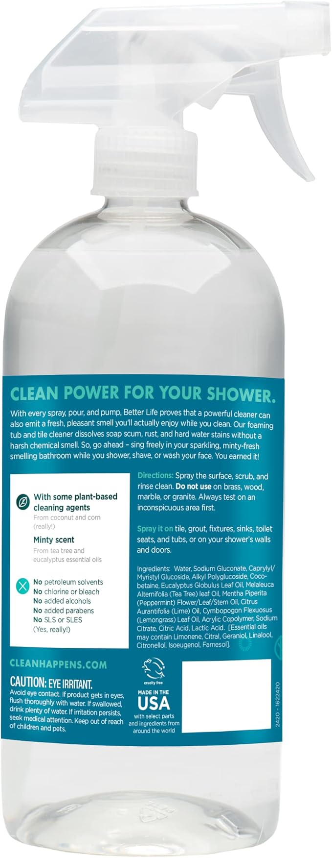 BETTER LIFE Bathroom Cleaner - Image 2