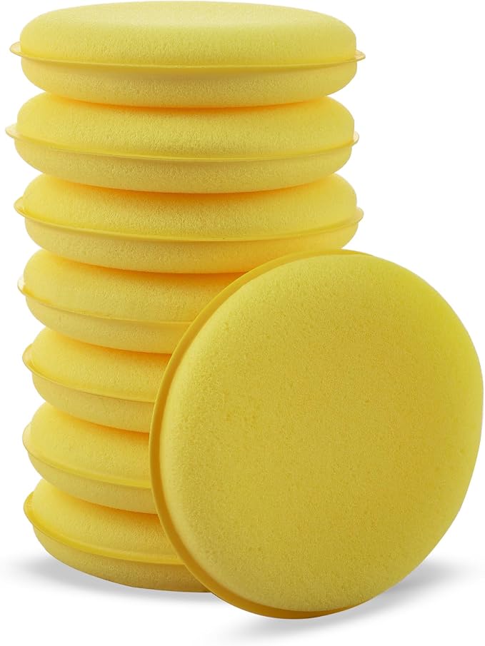 The Pro Stuff® 4” Soft Applicator Foam Pads | Hand Detailing Pads Ideal by TheProStuff
