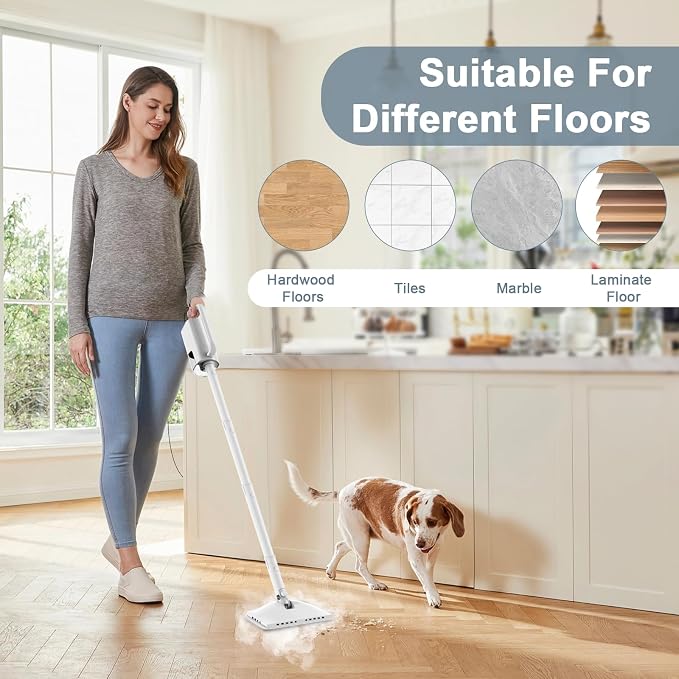 Steam Cleaner, 6 in1 Rotated Steam Mop Cleaner - Image 7