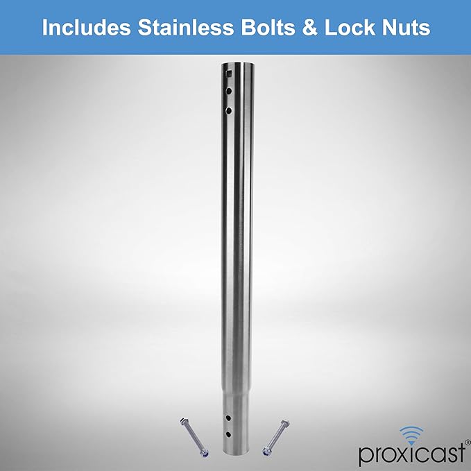 12 inch Stainless Steel Extension Pole - Image 3