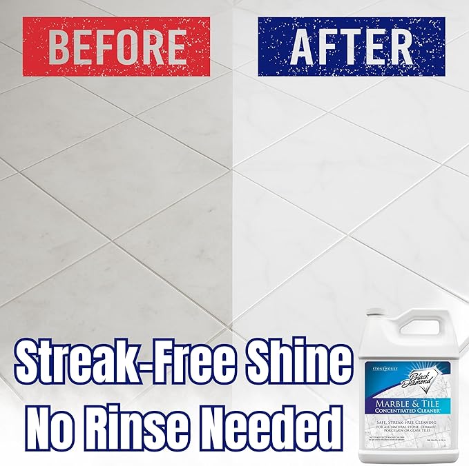 Black Diamond Stoneworks MARBLE & TILE FLOOR CLEANER. Great - Image 4