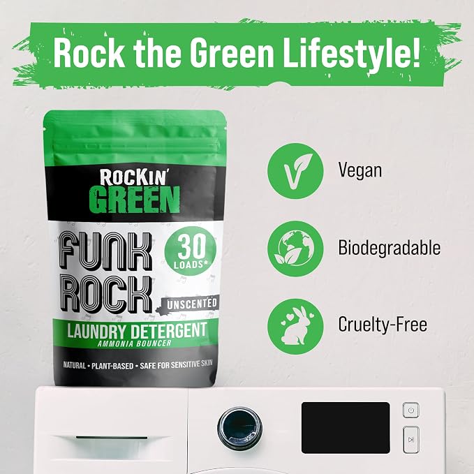 Rockin' Green Laundry Detergent, Plant based, All Natural Laundry Detergent - Image 7